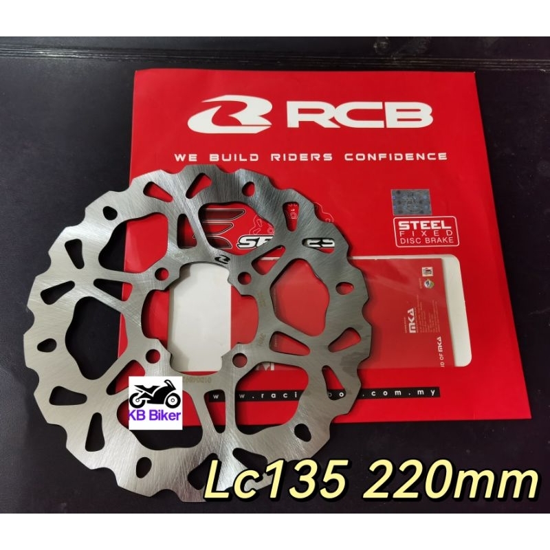 RCB Disc Plate E Series Yamaha Y15ZR Y16zr Front / Rear racing Boy Y15 ...