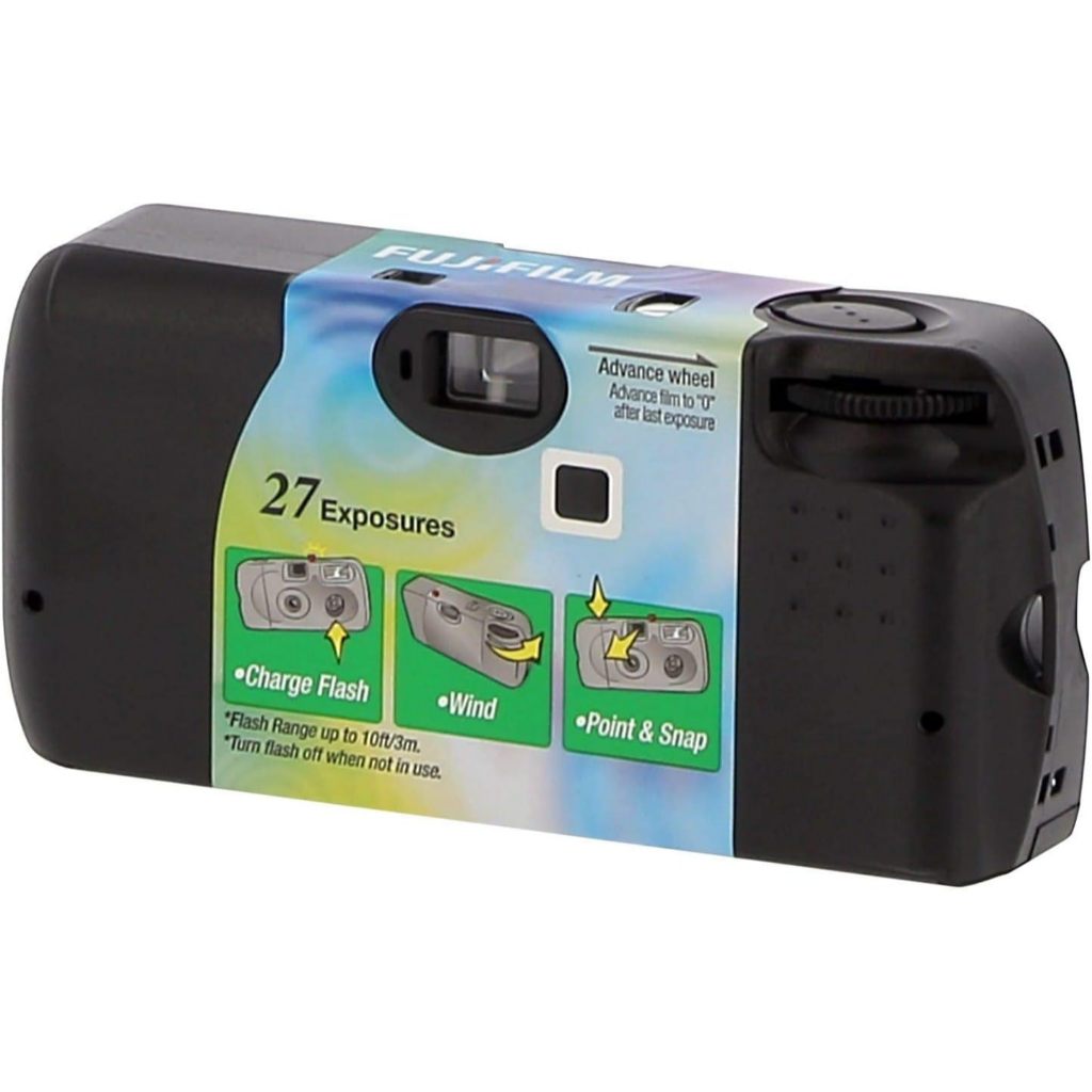 (Ready Stock) Fujifilm Quicksnap Flash 27 Disposable camera Built-in ...