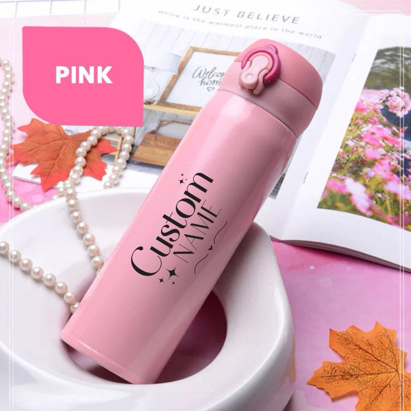 Tumbler Custom Name/Logo Design | Shopee Malaysia