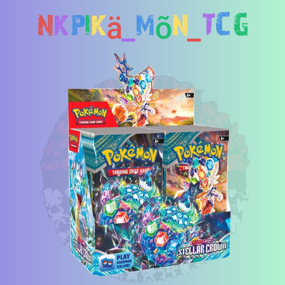 [Live Rip] - Pokemon TCG : Stellar Crown Pack *NEW* | Shopee Malaysia