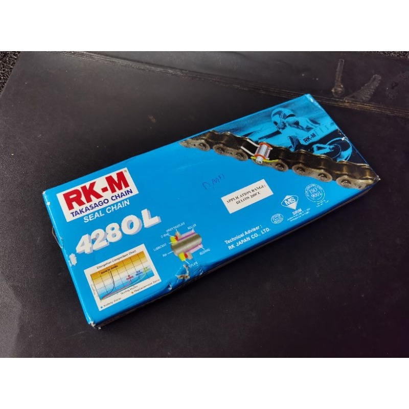 RKM Takasago Seal O-Ring Chain 428 120L | Shopee Malaysia