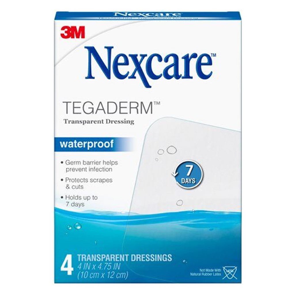 Nexcare Tegaderm Transparent Dressing 4's (10cm x 12cm) | Shopee Malaysia