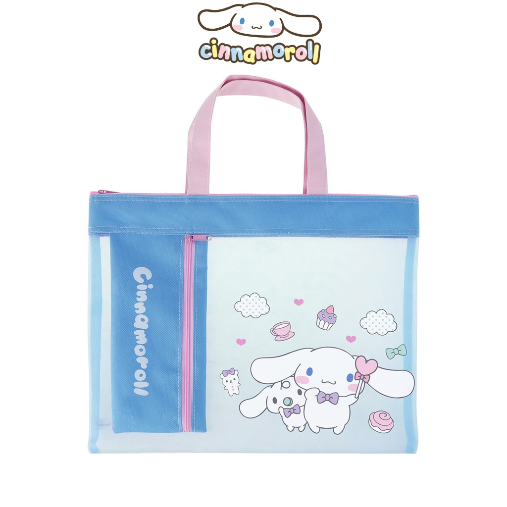 🎀 New! Sanrio Cinnamoroll Single Zip Document Bag / Beg Dokumen School ...