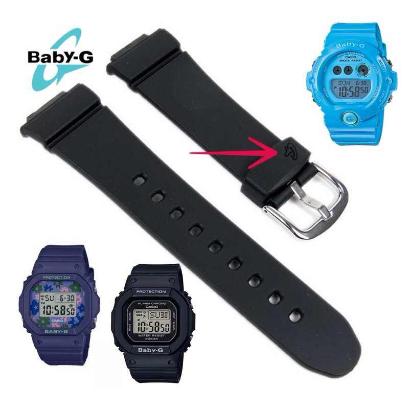 Best Online Companies Rubber Replacement Watch Band BG941-BL_K0039119