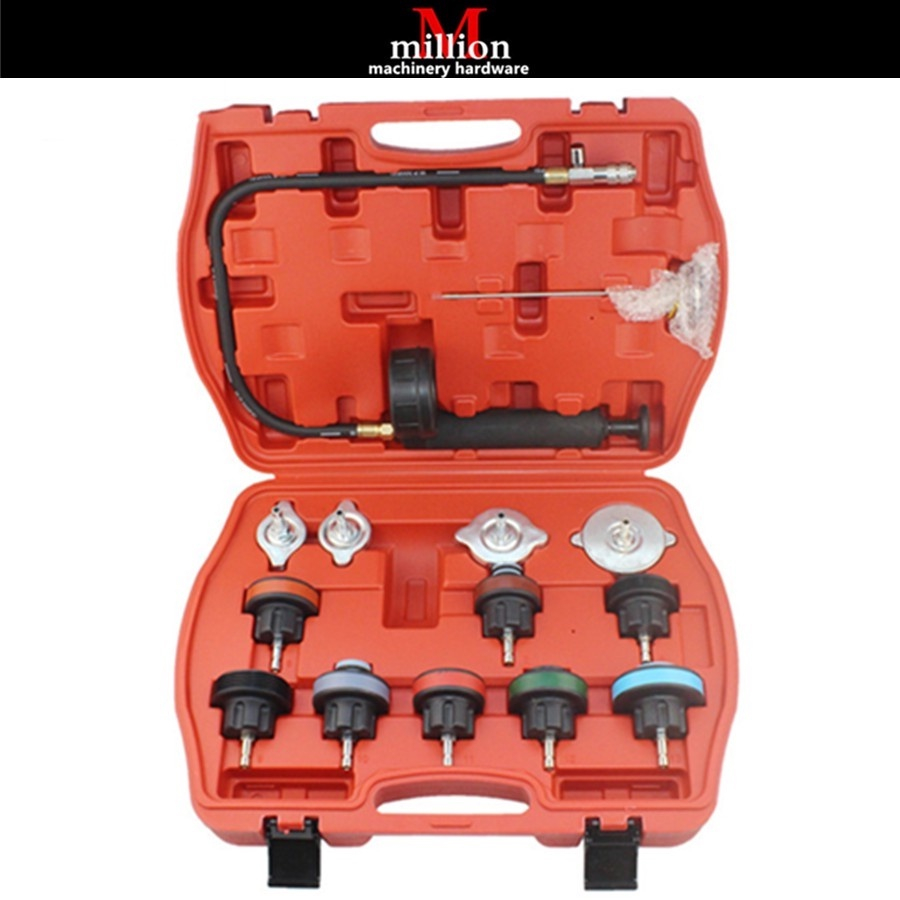 14pcs/set Universal Cooling System Radiator Pressure Tester Gasket Test ...
