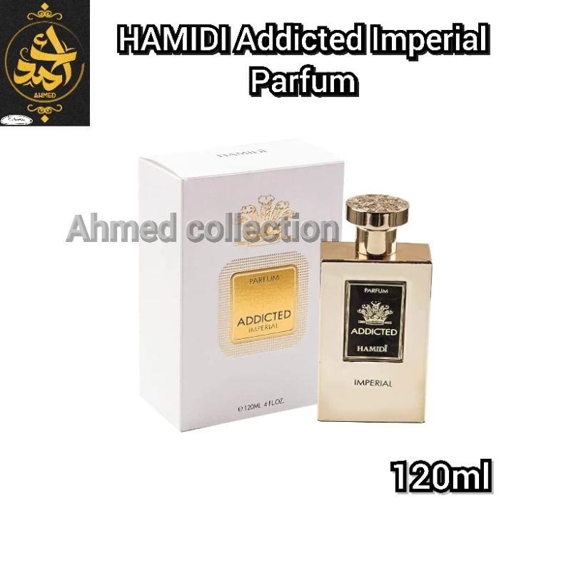 HAMIDI Addicted Imperial Parfum 120ml 4 FL.OZ, Long Lasting Fragrance ...