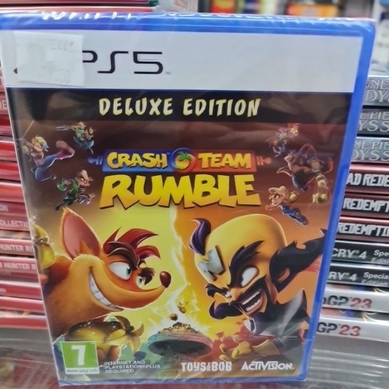 PS5 CRASH TEAM RUMBLE DELUXE EDITION ENG R2 NEW AND SEALED | Shopee ...