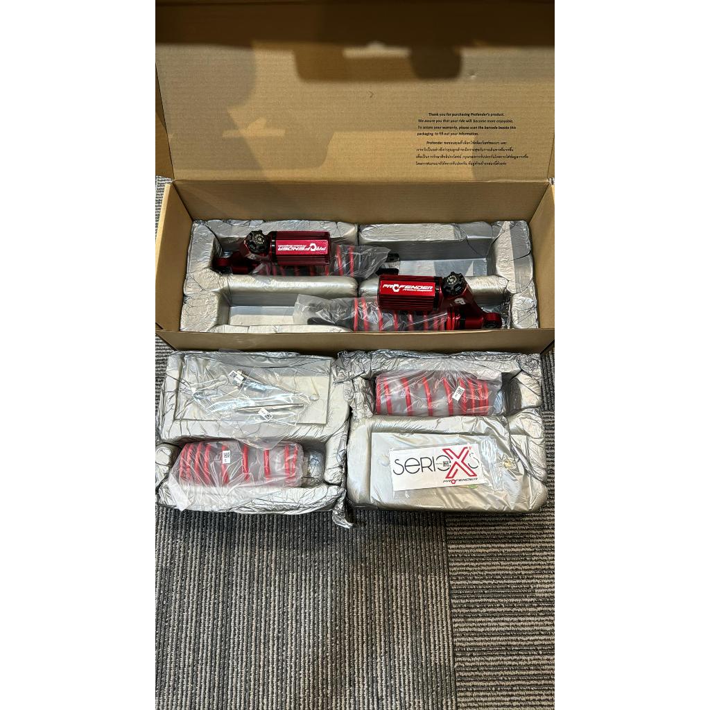 Profender X Series Rear Absorber Nvx155 Aerox Lower 285mm Premium Red ...