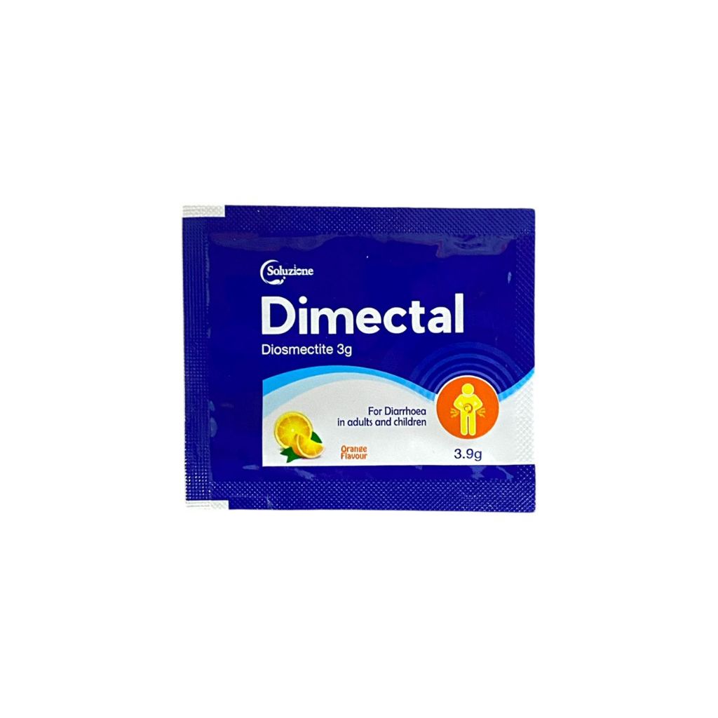 Dimectal Diosmectite Orange Flavour 3g 1sac [POWDER FOR ORAL SUSPENSION ...