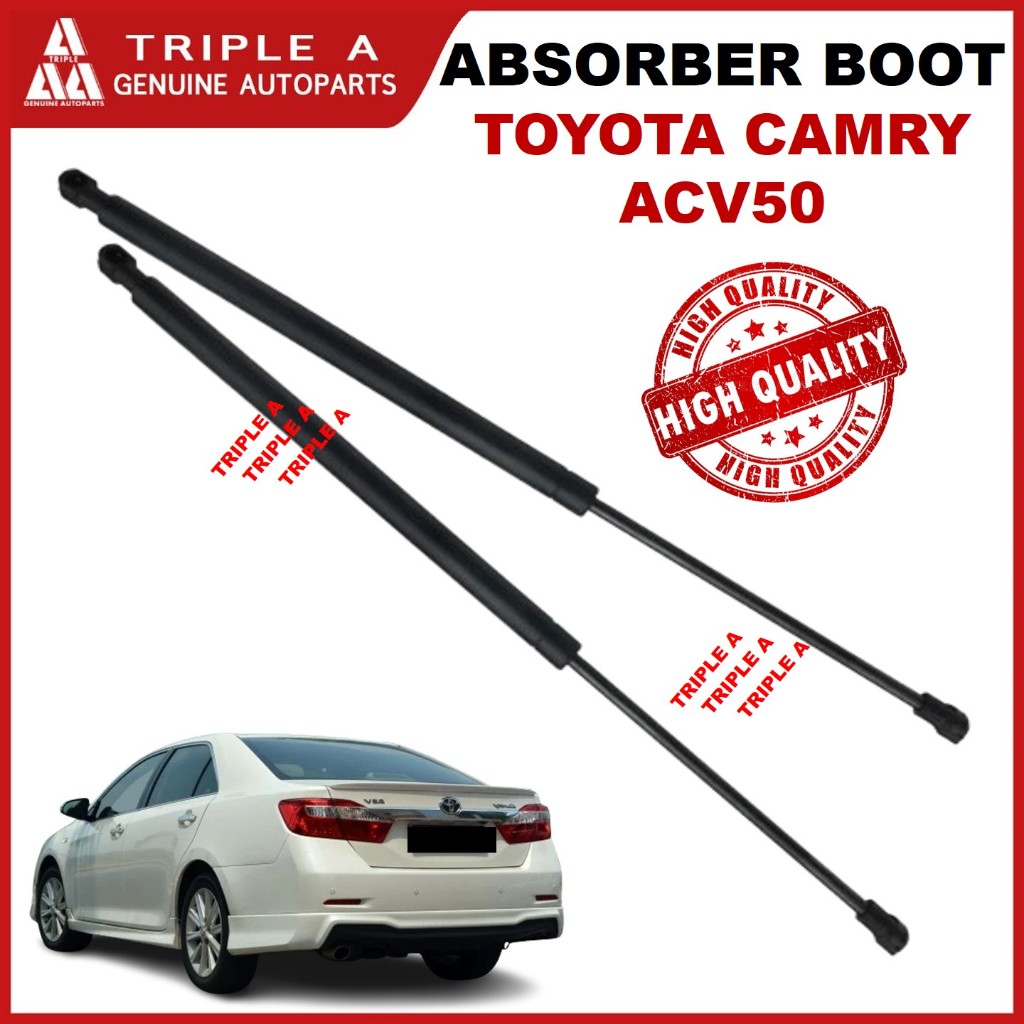1 Car 2 Pcs Front Bonnet Damper Front Boot Absorber TOYOTA CAMRY ASV50 ...