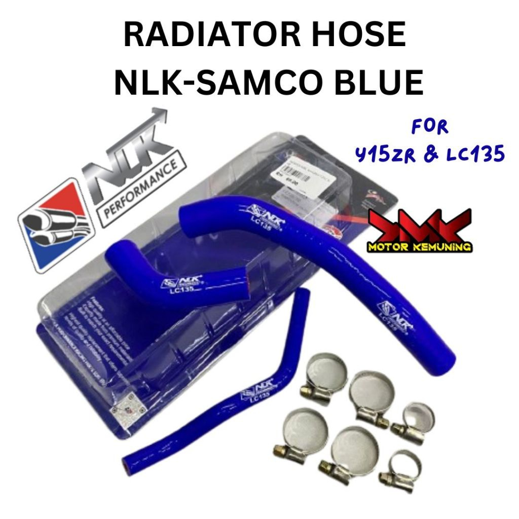 RADIATOR HOSE NLK 135LC Y15ZR RS150 BLUE LC135 LC Y15 RS HOS RADIATOR ...