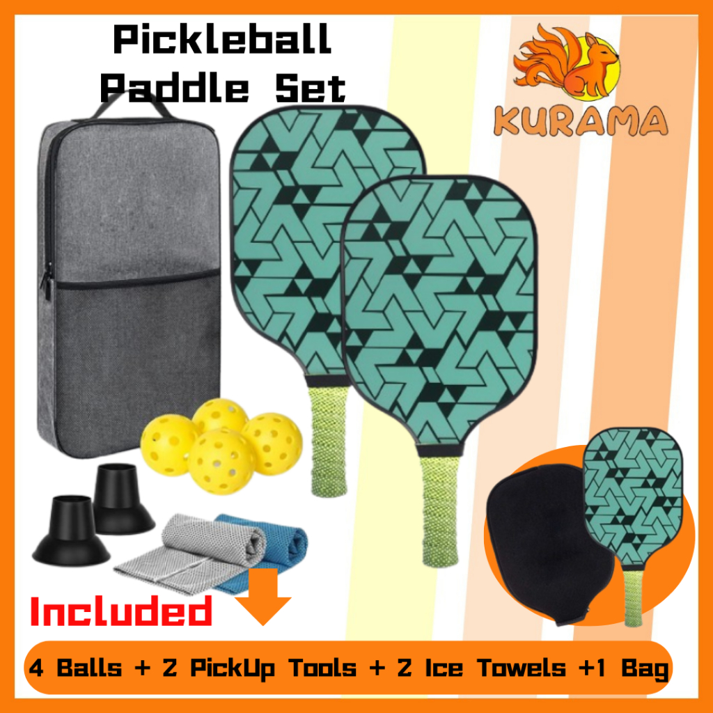 Fiberglass Pickleball Paddle Racket USAPA Certified PP Honeycomb Sport ...