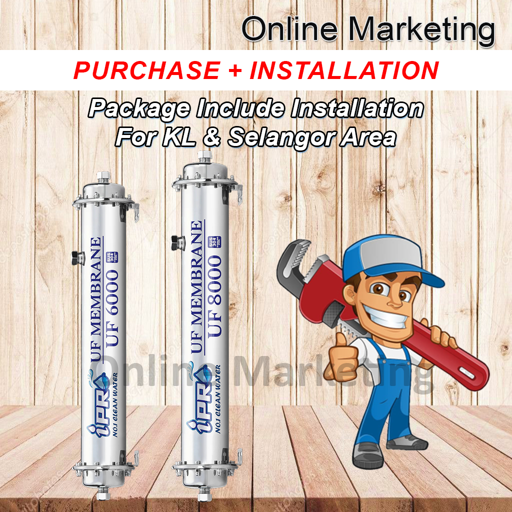 IPRO Ultra Filtration UF Membrane Water Filter Purifier Outdoor Allen ...