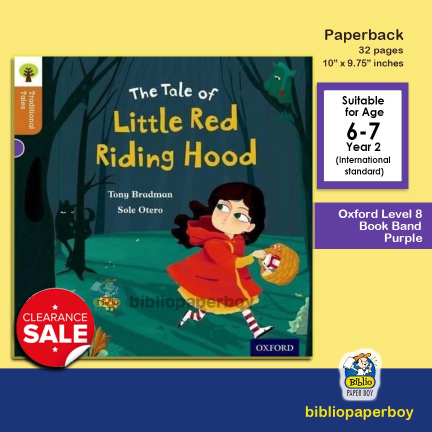 Oxford Level 8 : Little Red Riding Hood | Shopee Malaysia