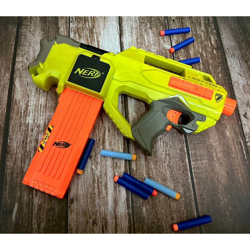 [serious?] NERF USED N-Strike Rayven CS-18 bullpup semi automatic ...