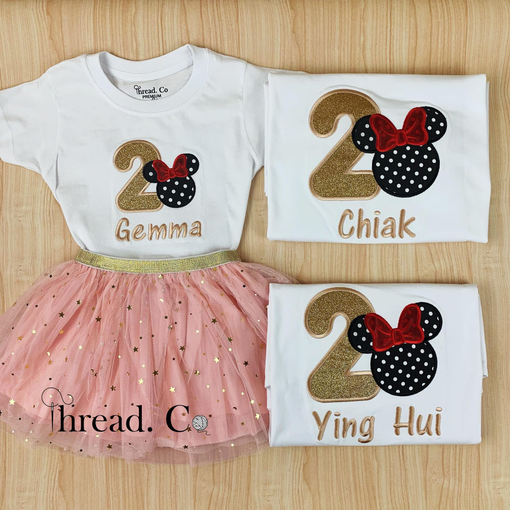 Mickey Mouse Minnie Mouse Custom Birthday Gift for Baby Boy Baby