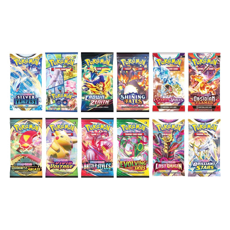 Authentic Pokémon TCG Booster Pack Shopee Malaysia
