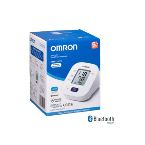 OMRON HEM-7142T1 Automatic Blood Pressure Monitor With Bluetooth ...