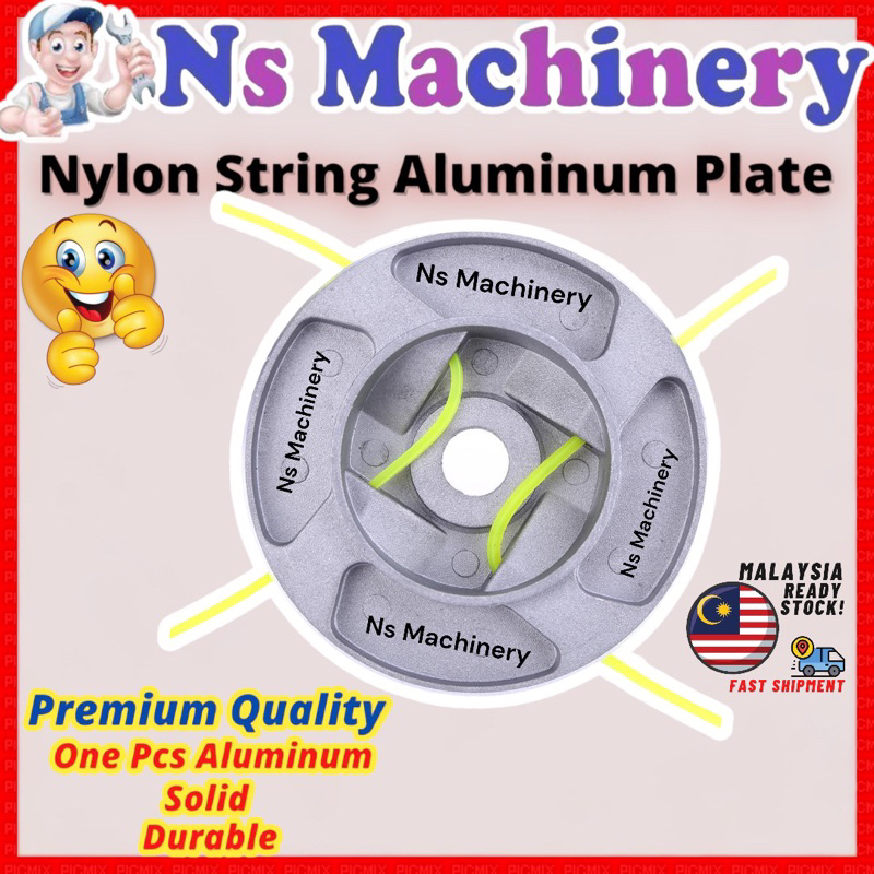 Heavy Duty Solid Aluminium Brush Cutter Nylon Cutter Plate Grass