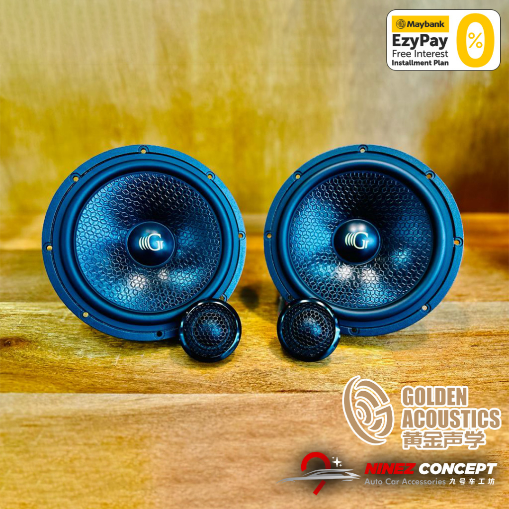 Golden Acoustics JU165.2 2way Component Speakers Shopee Malaysia