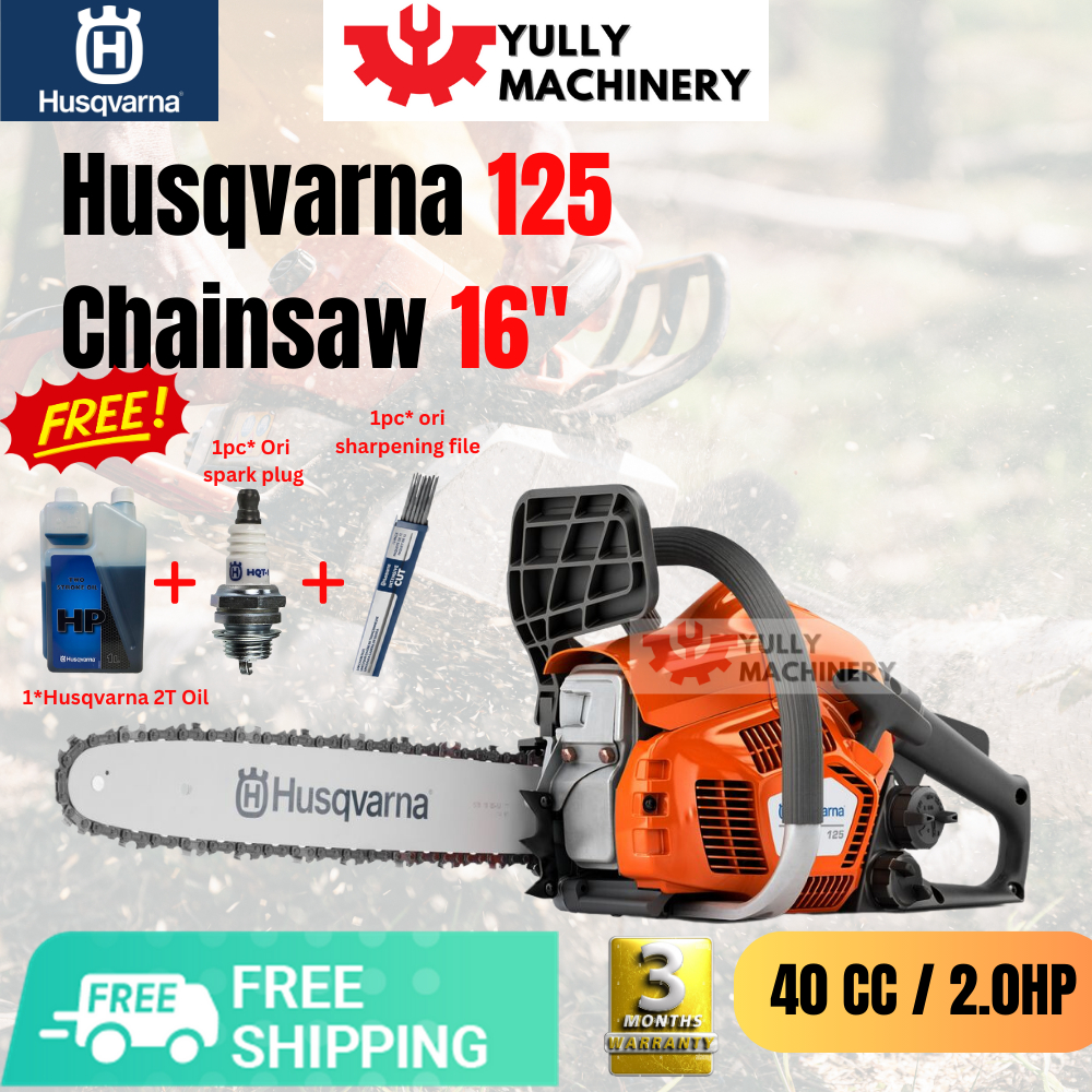 Husqvarna 125 Chainsaw 16