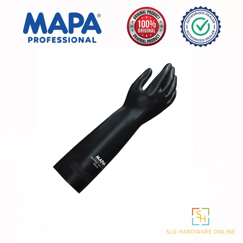 MAPA ULTRA NEO 450 Chemical Protection Gloves L SIZE | Shopee Malaysia
