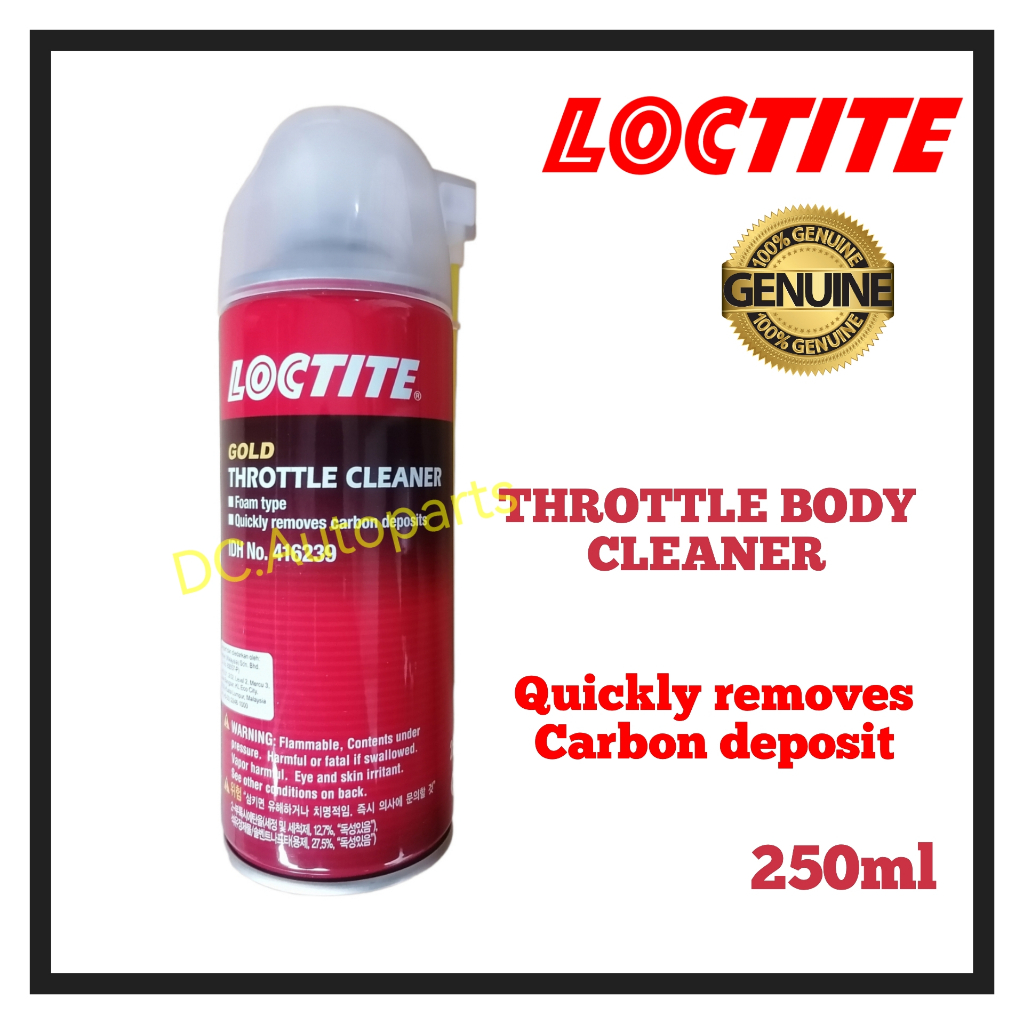 LOCTITE THROTTLE BODY CLEANER GOLD 250ML (416239) | Shopee Malaysia