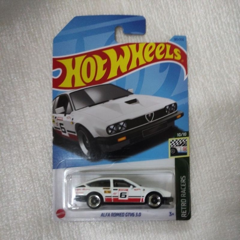 Hot Wheels Alfa Romeo GTV6 3.0 HW Retro Racers Mainline Series | Shopee ...