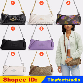 Coach handbag women fashion one shoulder messenger shell bag large capacity  27583