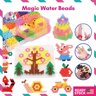 1000-7200pcs Magic Water Sticky Beads Toys Diy Aquabeads Handmade Bead Toy  Educational Puzzle Children Hama Aqua Bead for Girls - Realistic Reborn  Dolls for Sale