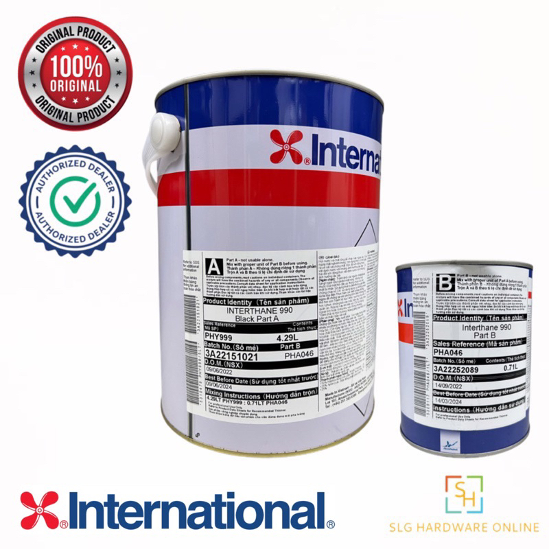 INTERNATIONAL PAINT INTERTHANE 990 PHY999 5LIT | Shopee Malaysia