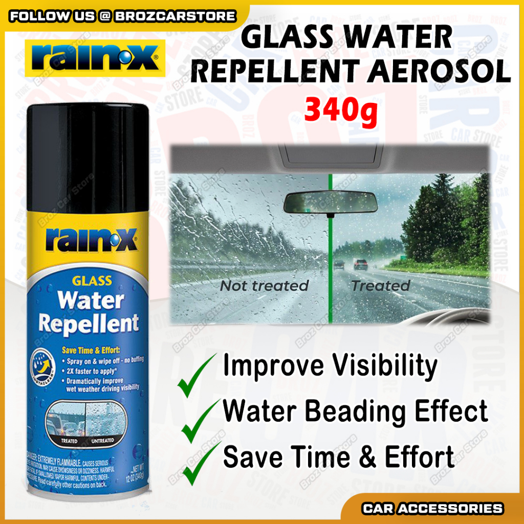 RainX / Rain X / Rain X / RainX Original Glass Water Repellent