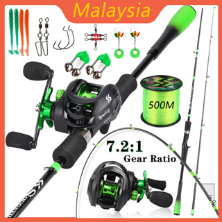 🔥Sugayilang Joran Pancing Fishing Set 1.8M Fishing Rod With Gear