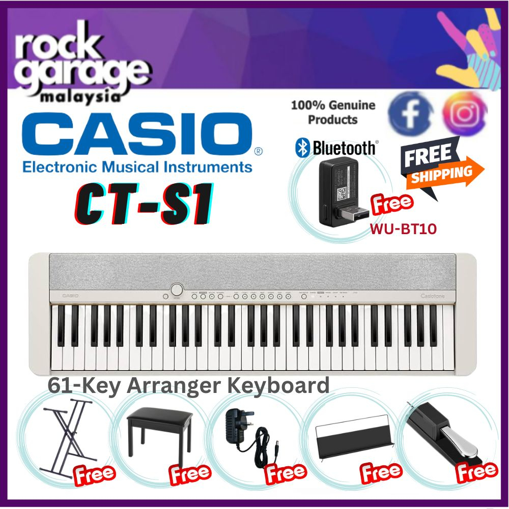 Casio Keyboard Casio WU-BT10 Bluetooth Audio/MIDI Adapter W