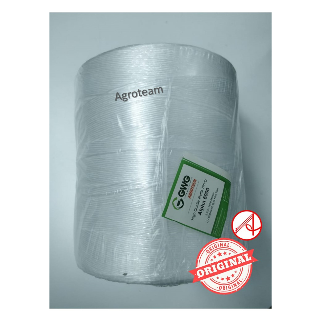 GWG ALPHA 6000 HIGH QUALITY RAFFIA STRING/UV STABILIZED/SPLIT FILM TYPE ...