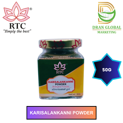 RTC Karisalankanni Powder 50g / Serbuk Karisalankanni RTC 50g Shopee