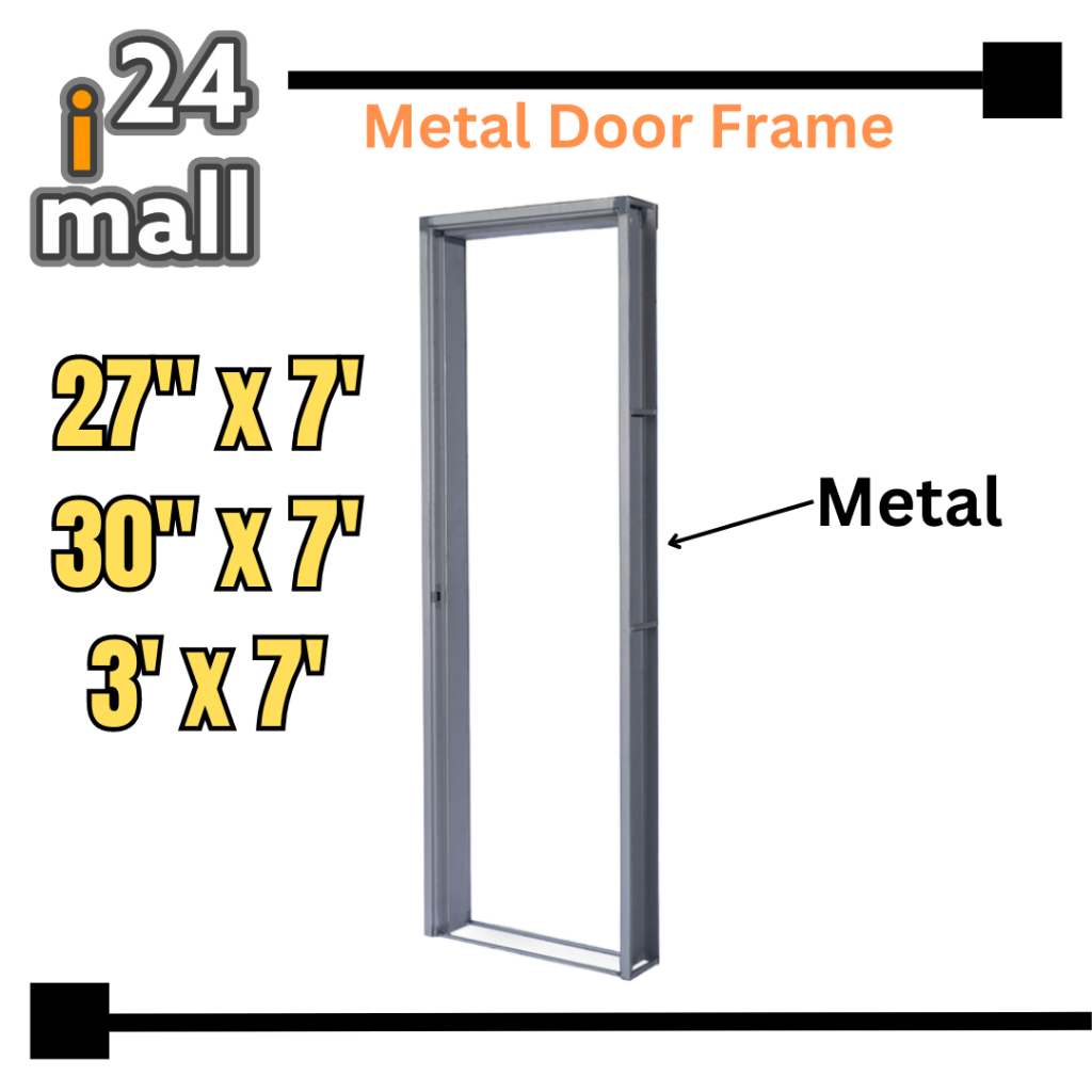 Metal Door Frame / Frame Pintu Standard / Frame Besi Pintu Standard 27" x 7' 30" x 7' 3' x 7