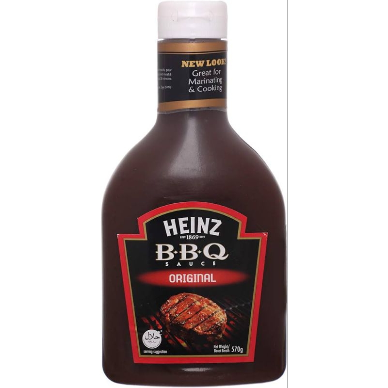 HEINZ BBQ Sauce Original 570g Halal | Shopee Malaysia