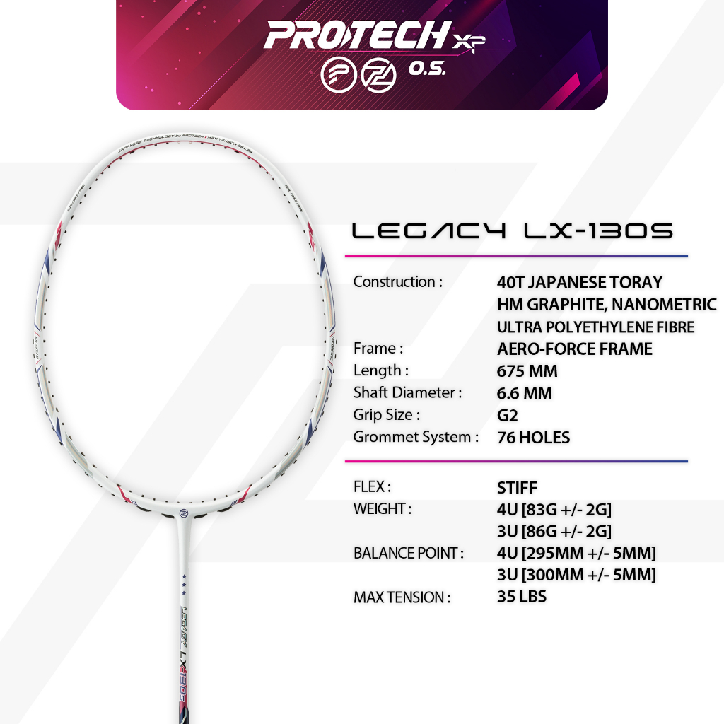 PROTECH LEGACY LX-130S (3U/4UG2)(MAX 35 LBS)(Professional Level) VIVIAN ...