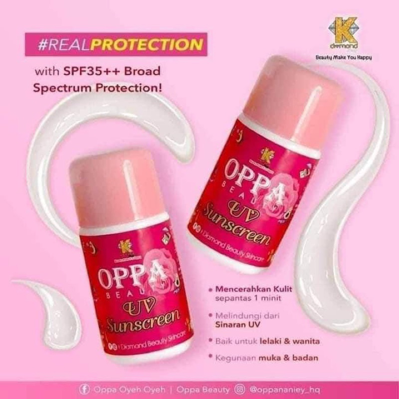 SUNSCREEN OPPA 🔥ORIGINAL HQ🔥 | Shopee Malaysia