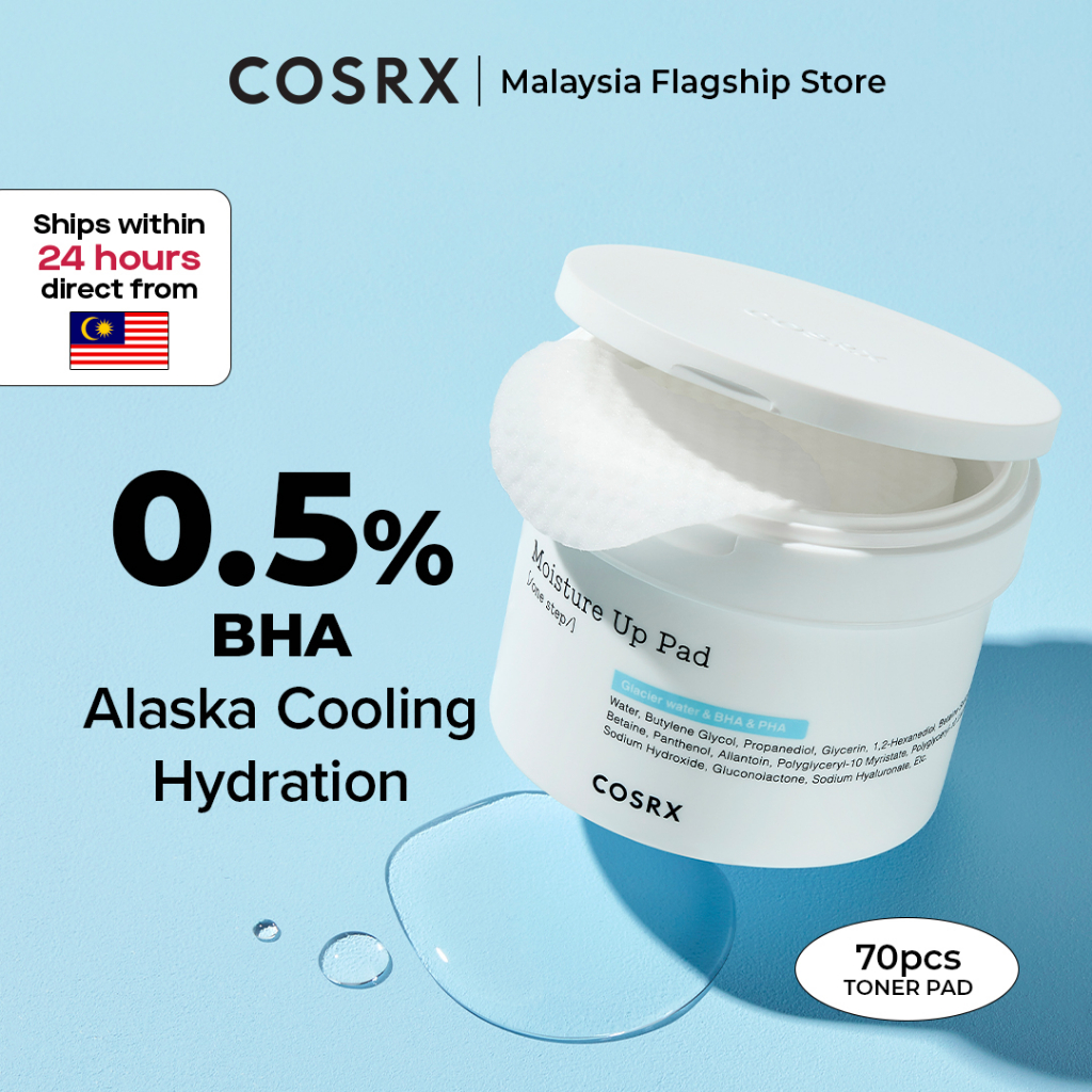 COSRX One Step Moisture Up Pad 70 Pads | Shopee Malaysia
