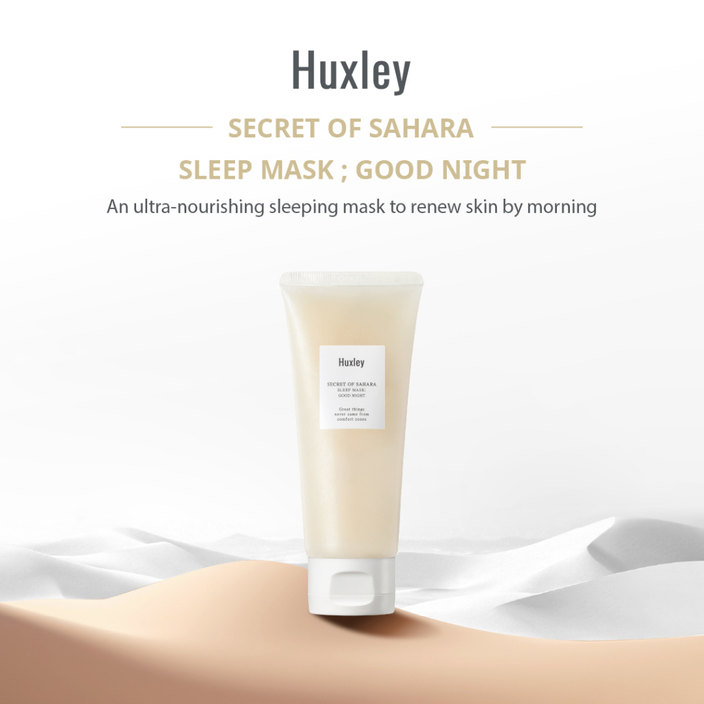 Huxley Official Sleep Mask ; Good Night Hydration, Antioxidant, Deep