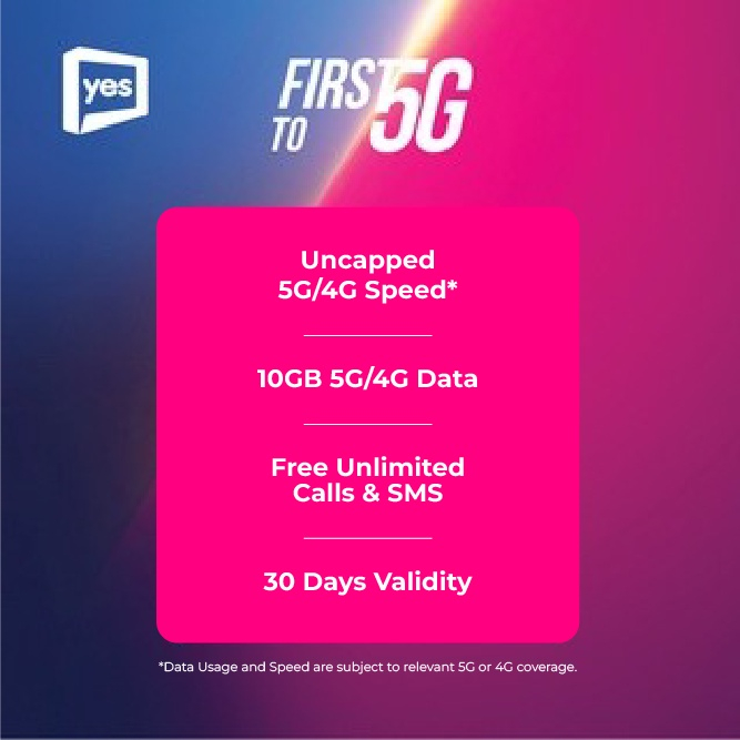 YES FT5G Discover SIM Pack | Shopee Malaysia