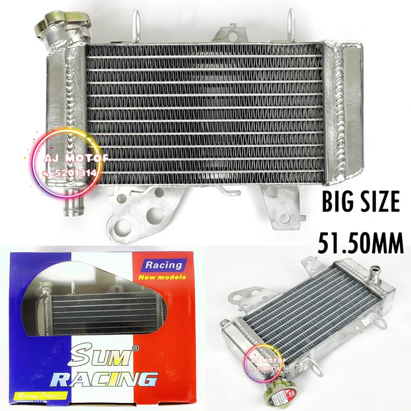 HONDA RSX150 RS150 RS150R RS V1 V2 V3 SUM RACING BIG RADIATOR COOLANT ...