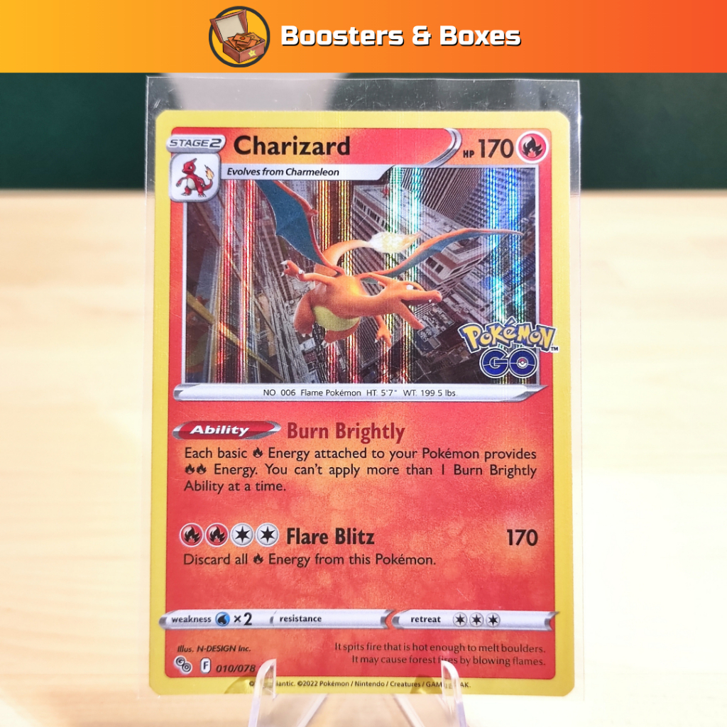 Charizard (010/078) [Pokemon Go] | Shopee Malaysia