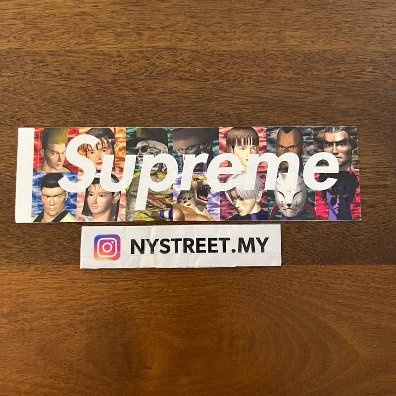 Authentic Supreme Box Logo Sticker Shopee Malaysia
