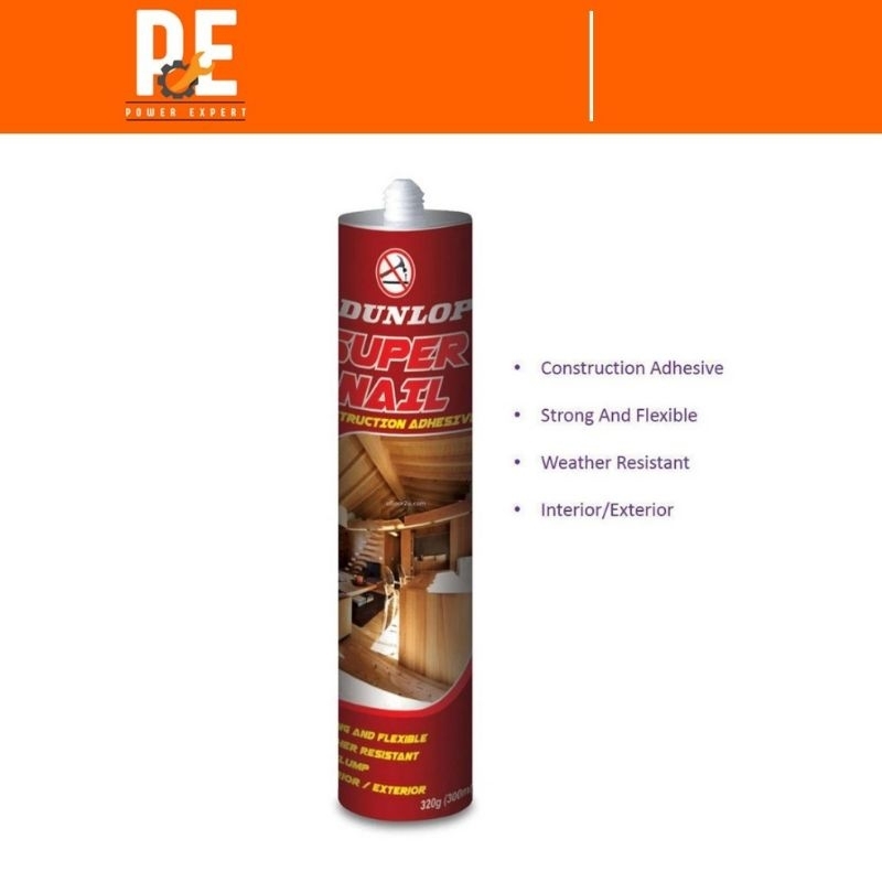 DUNLOP SILICONE SEALANT & ADHESIVE (AWNING ROOFING WEATHERPROOF ...