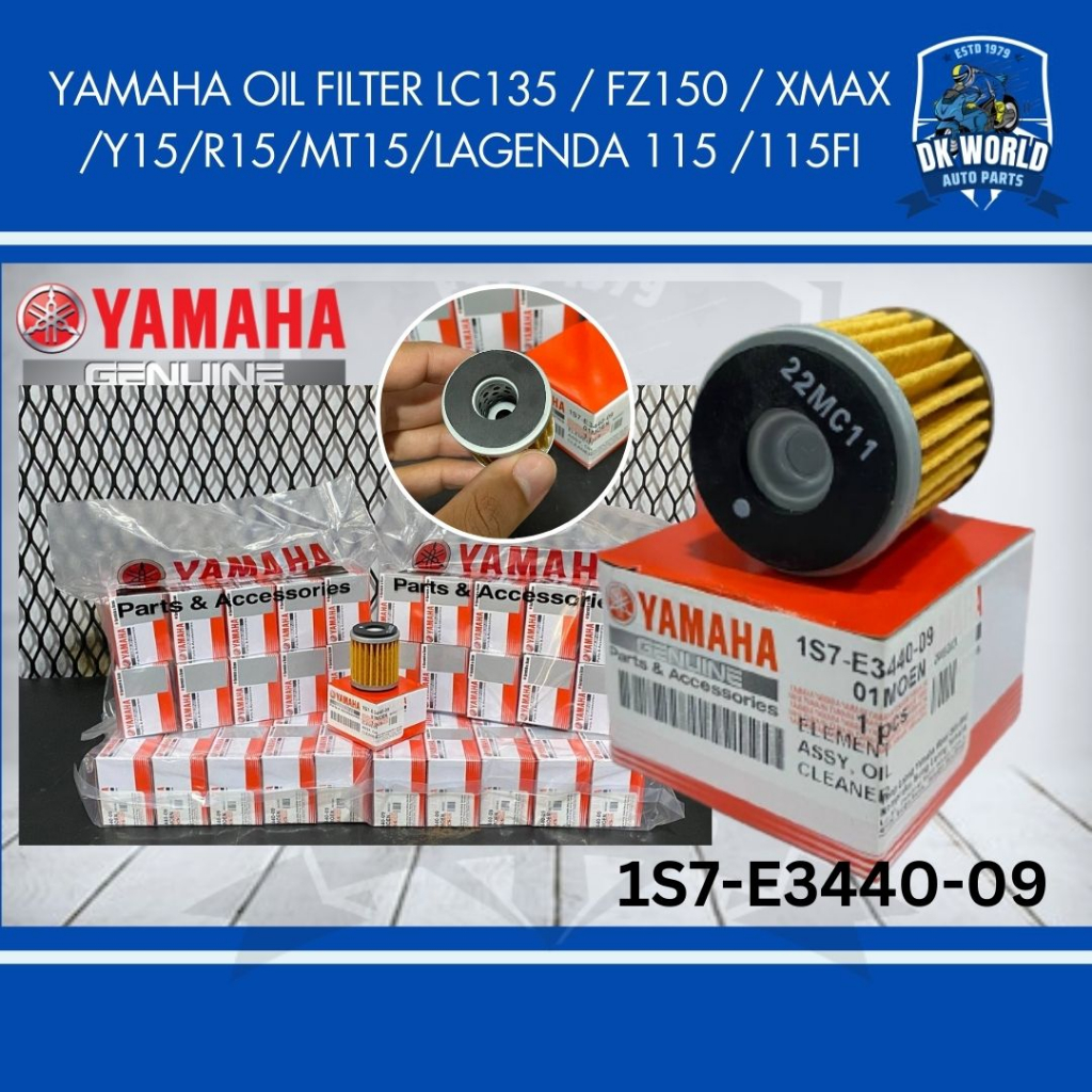 READY STOCK YAMAHA Original Oil Filter🔥SPARE PART🔥Alat Ganti Yamaha