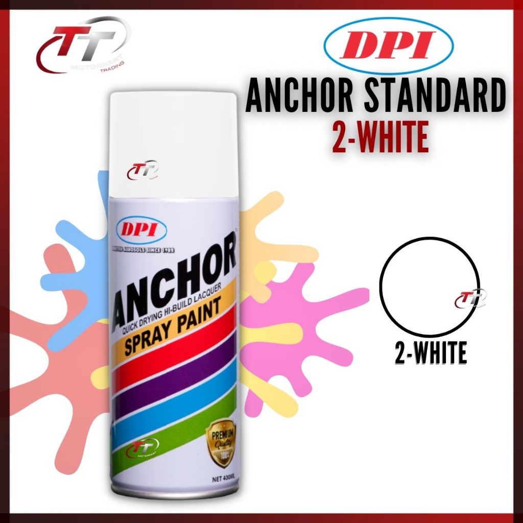 ANCHOR UNDERCOAT Can Spray Tin Cat Paint 400ML Primer Grey Silver Anti
