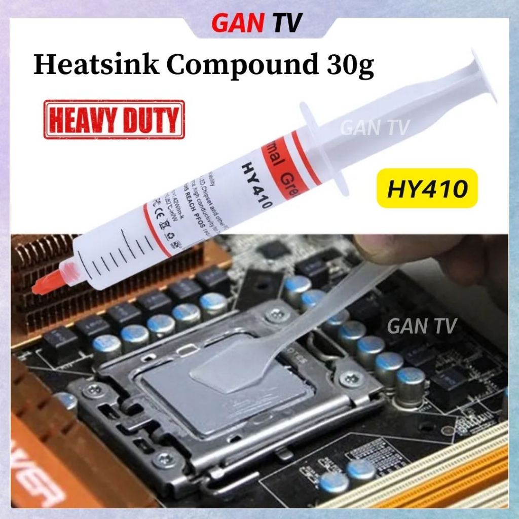 Heavy Duty Thermal Grease HY410 (30G) PC Laptop GPU CPU RAM Paste ...
